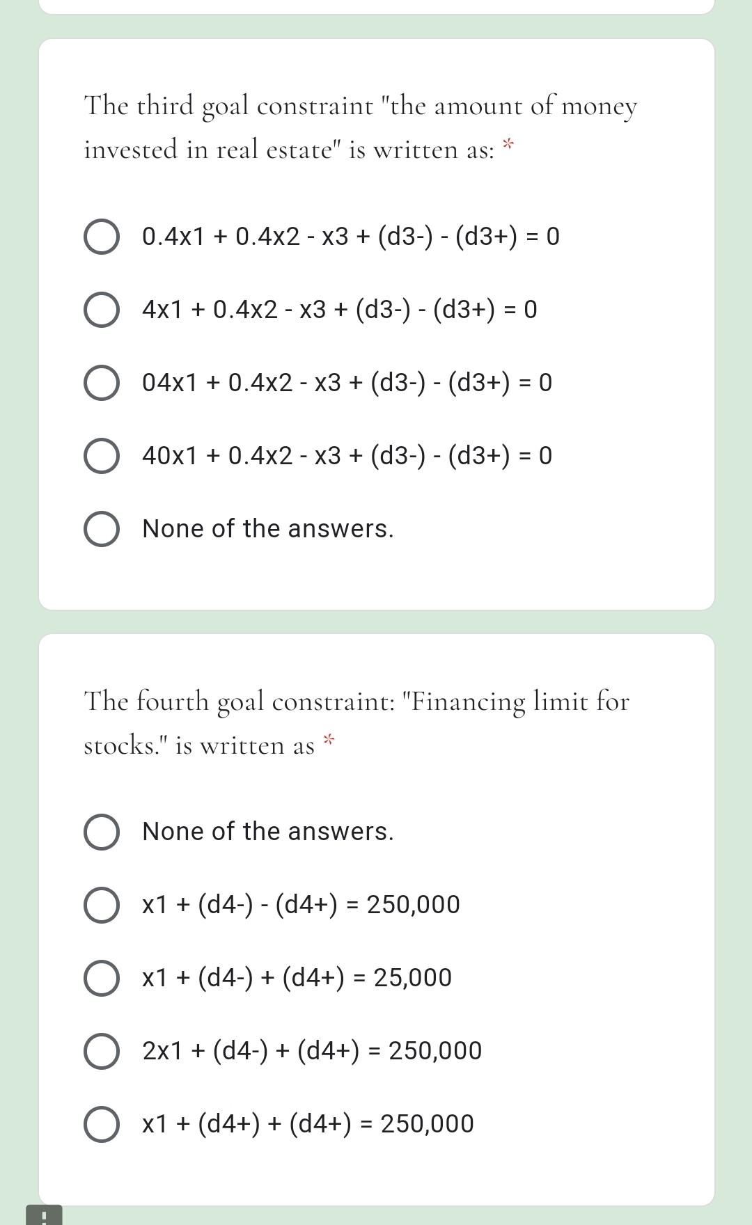 Consider the following problem: Joe, a (CFP), has