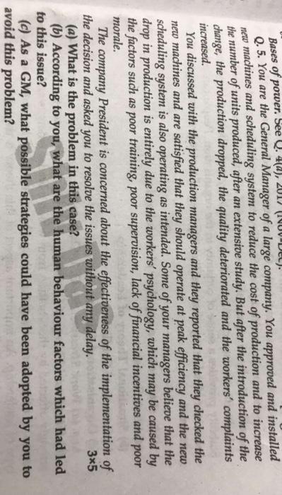 Bases of power. See V. 42), 2011 (UVEDEL). Q. 5.