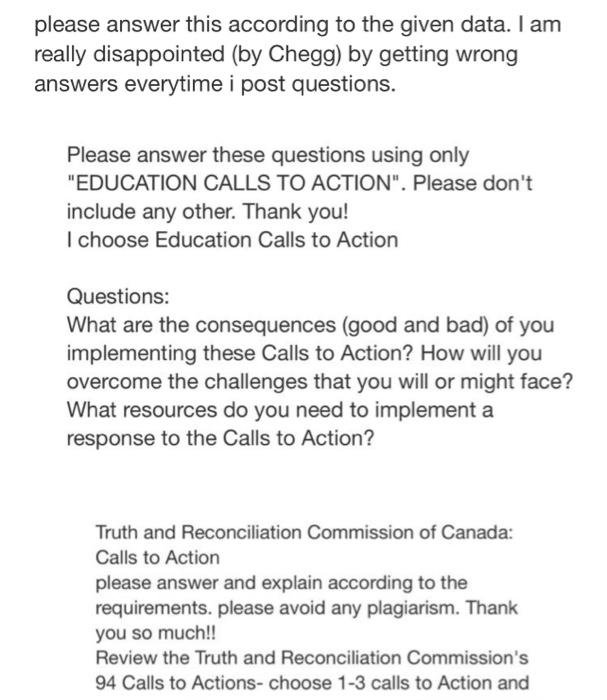 please explain only according to the given data.