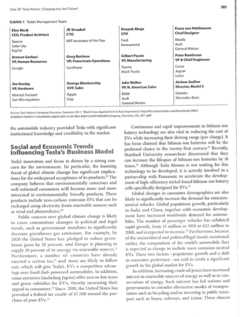 On the page 381, the case mentioned that Tesla is