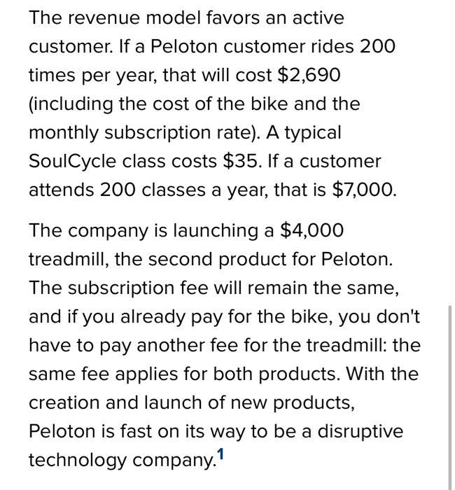 Chapter Seventeen Case. Fitness-as-a-Service