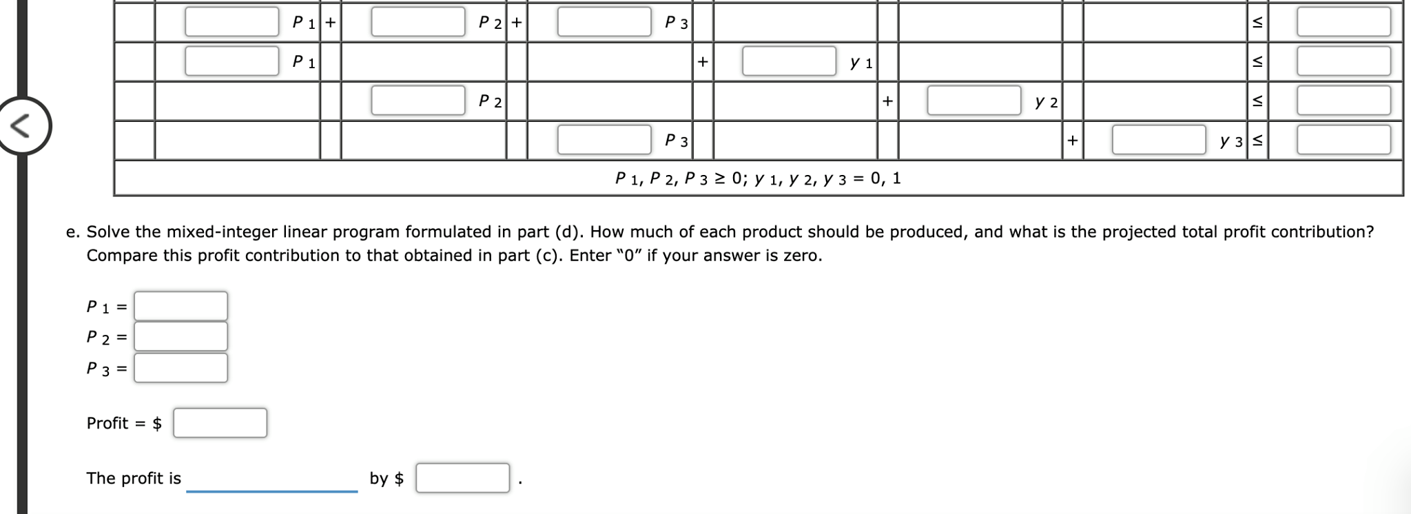 Problem 7-11 (Algorithmic) Hart Manufacturing