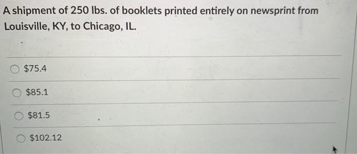 use these tables to answer hello? A shipment of