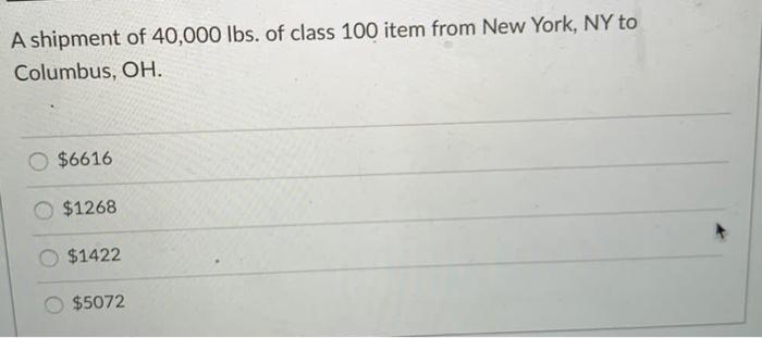 use these tables to answer hello? A shipment of