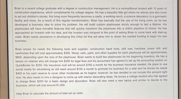 please read the case study and answer the qustion