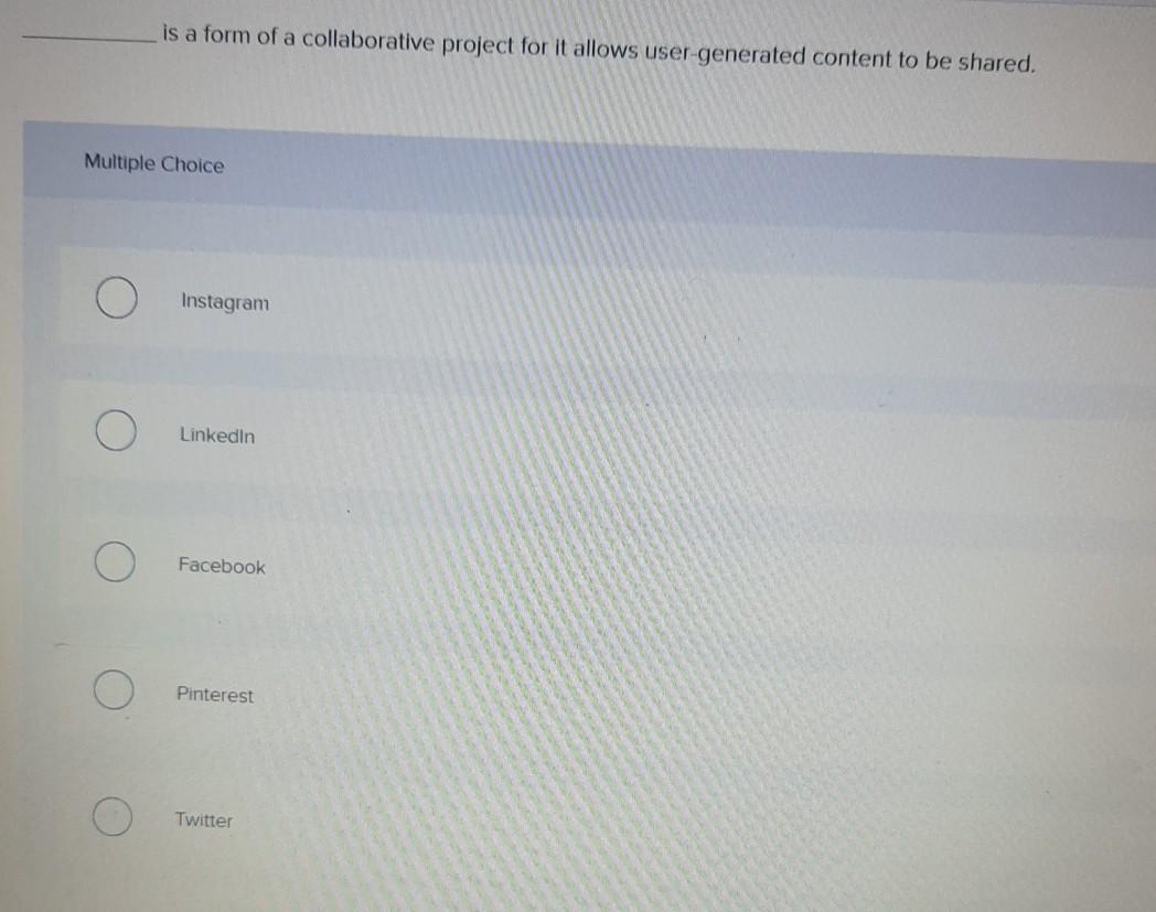 is a form of a collaborative project for it