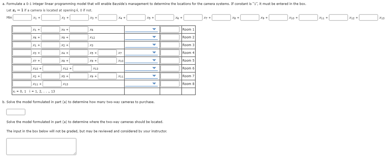 Problem 7-21 The Bayside Art Gallery is