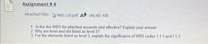 This is Project Management. Please help me with