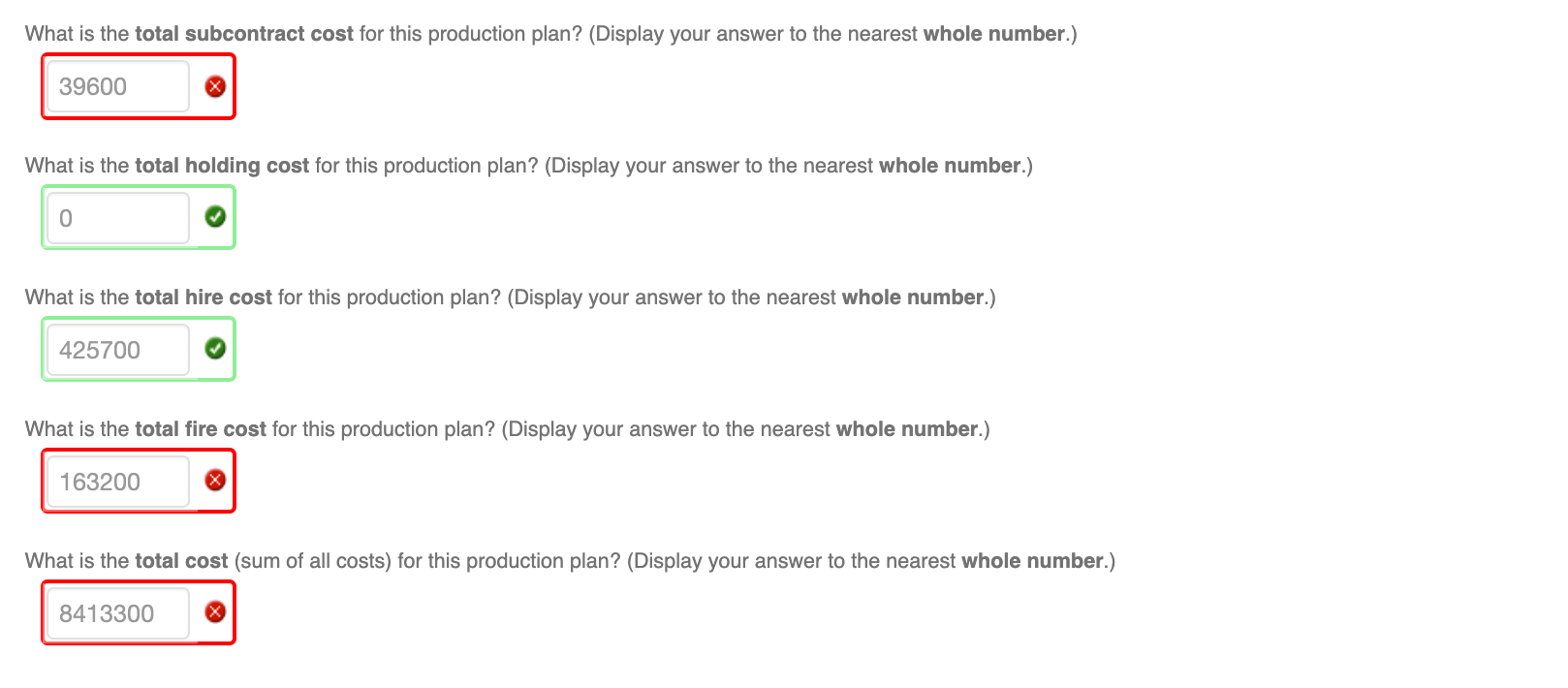 PLEASE SHOW WORK IN EXCEL. LAST PERSON WHO WORKED