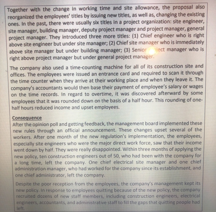 Situation. Obayashi is an international Japanese