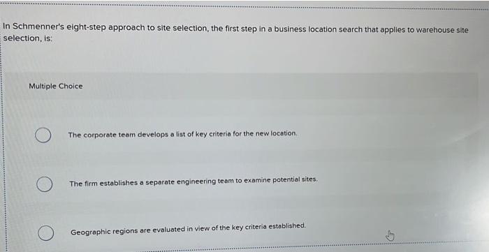 e The warehouse layout and design method that
