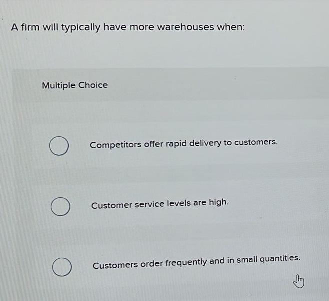 e The warehouse layout and design method that