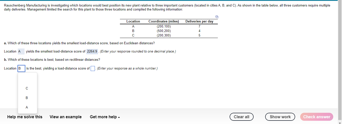 Rauschenberg Manufacturing is investigating which