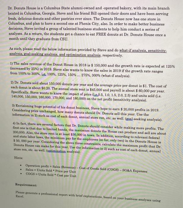 Dr. Donuts House is a Columbus State alumni-owned