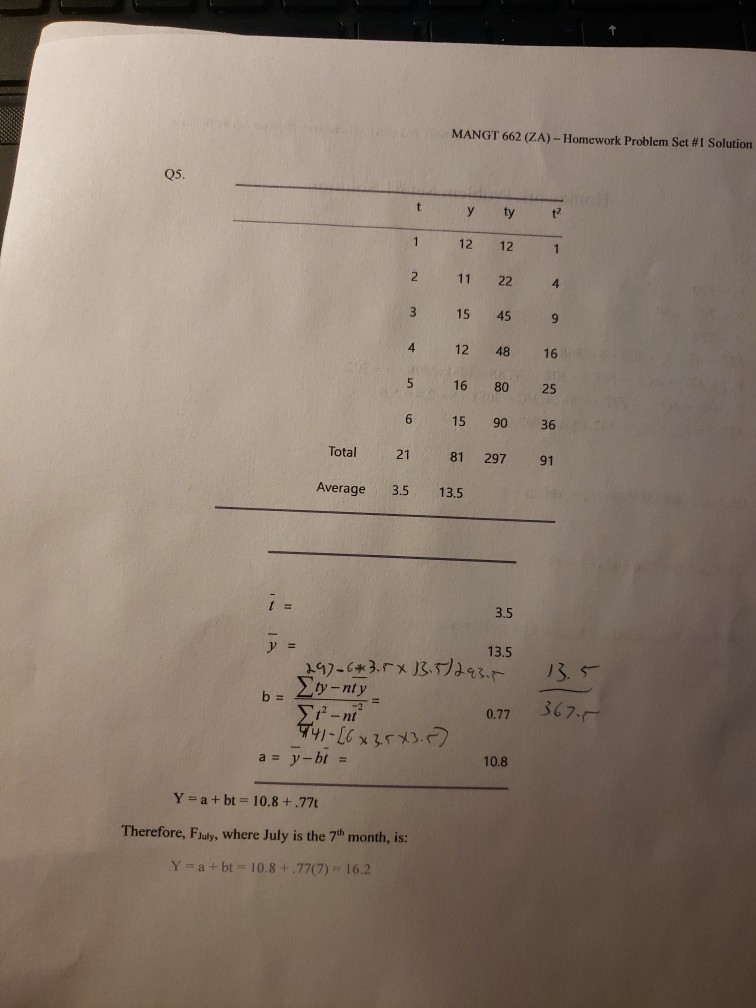 please show me step by step how to find b. I am