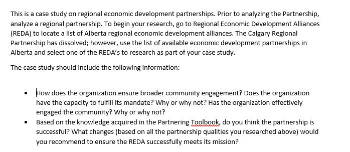 This is a case study on regional economic