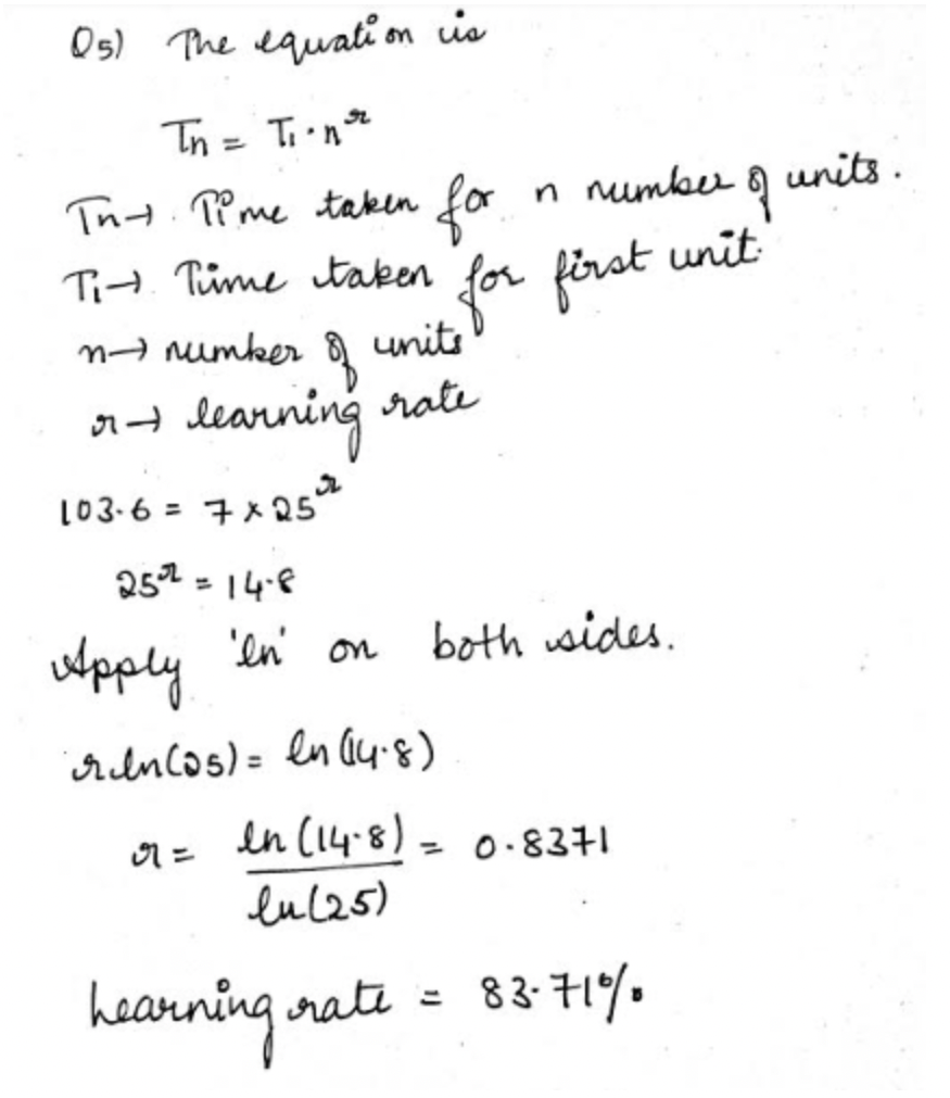 Answer Problem 2 Problem #2: Graph the learning