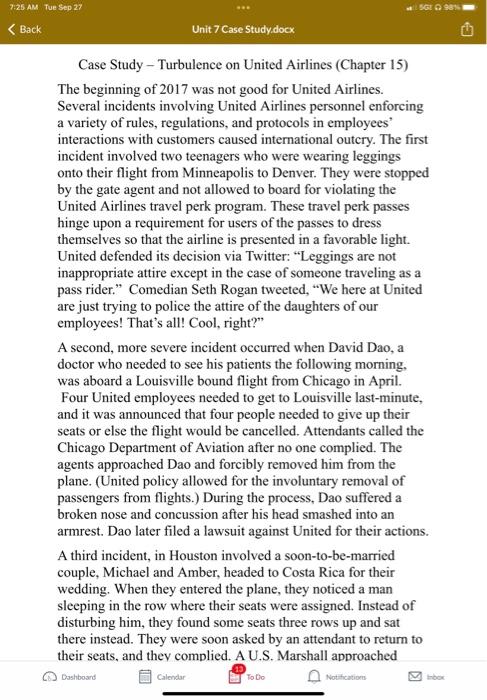 How do you think United Airlines should have