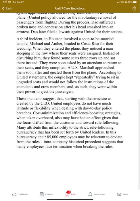 How do you think United Airlines should have