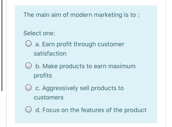 fast answer please just need option i will rate