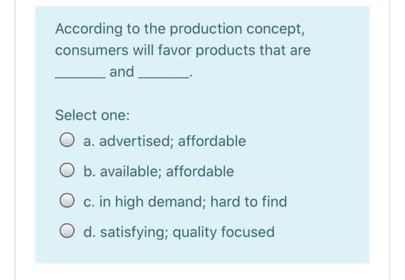 fast answer please just need option i will rate
