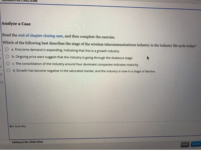 Analyze a Case Read the end of chapter closing