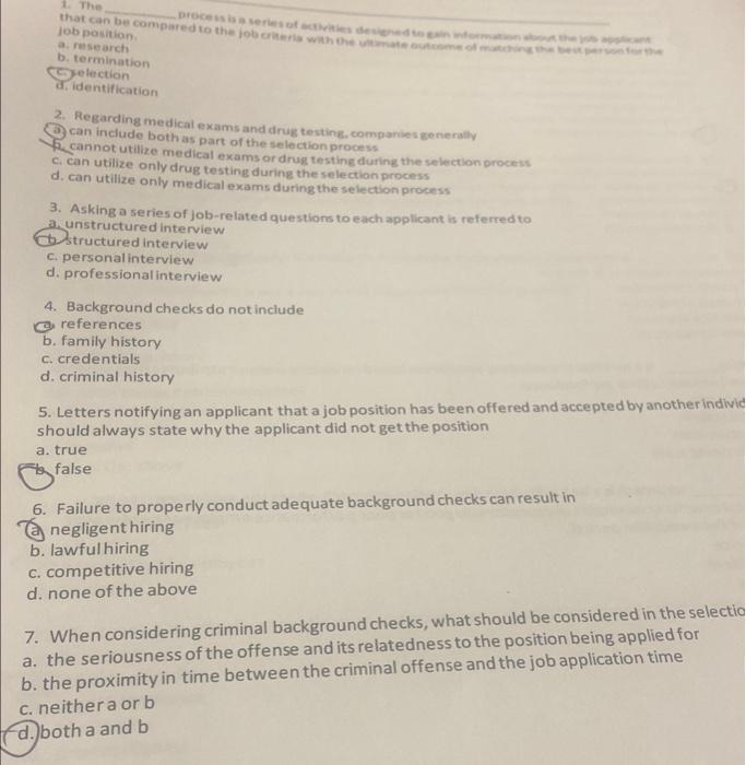 need help with homework not 100% sure 1. The