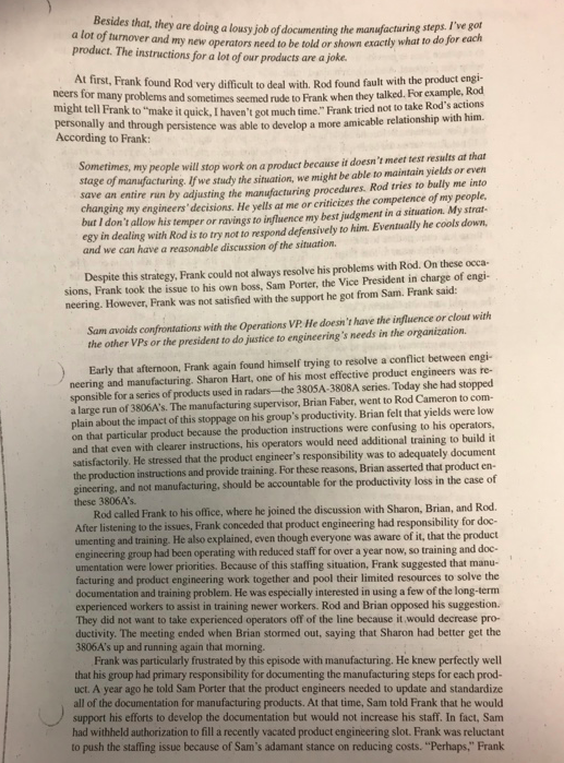 please do not write your opinion, write