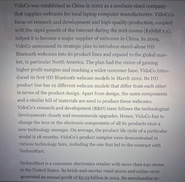 how would this question be modeled in excel using