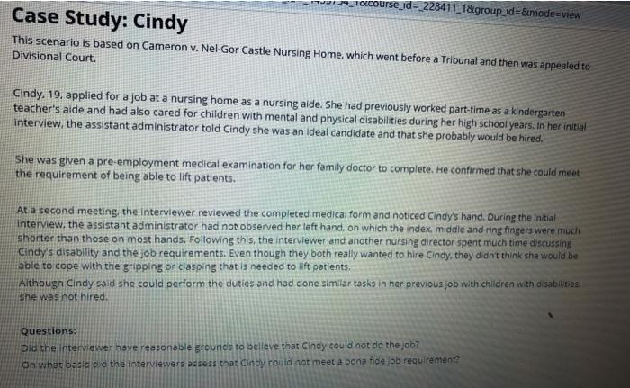 Recruitment & Selection - Assignment #2 Case