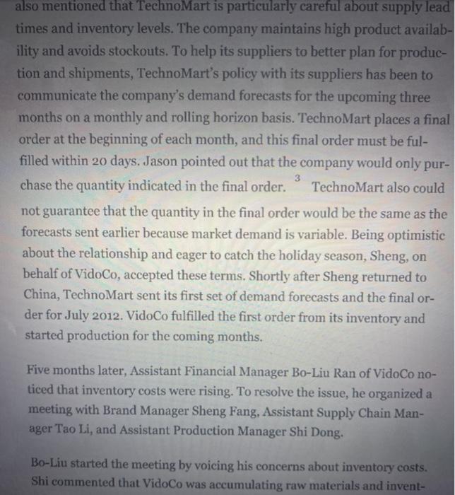 how would this question be modeled in excel using