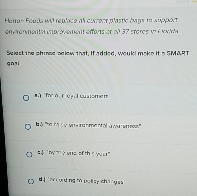 Horton Foods will replace all current plastic