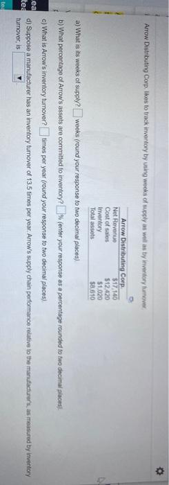 0 Arrow Distributing Corp likes to track