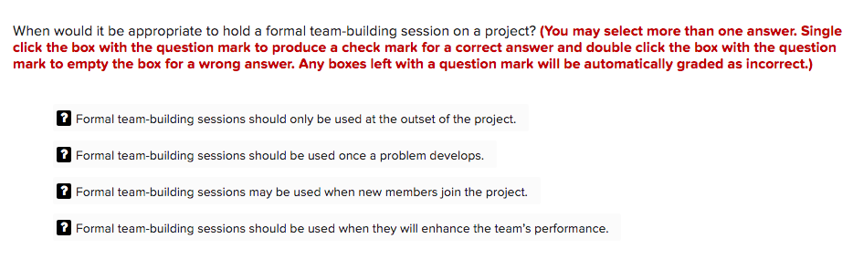 When would it be appropriate to hold a formal