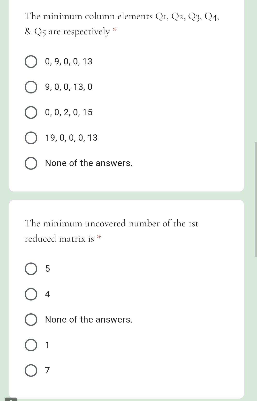 Consider the following example. A manager wants