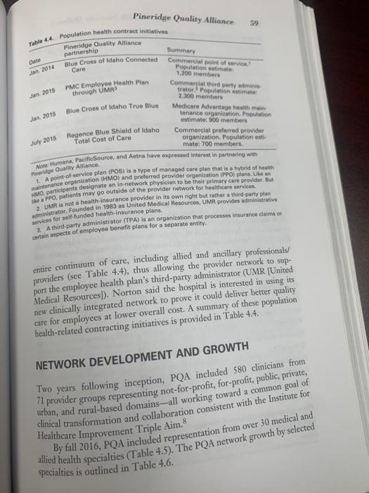 HAD509 Written Case Analysis Content and Format