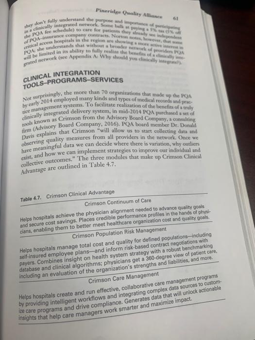 HAD509 Written Case Analysis Content and Format