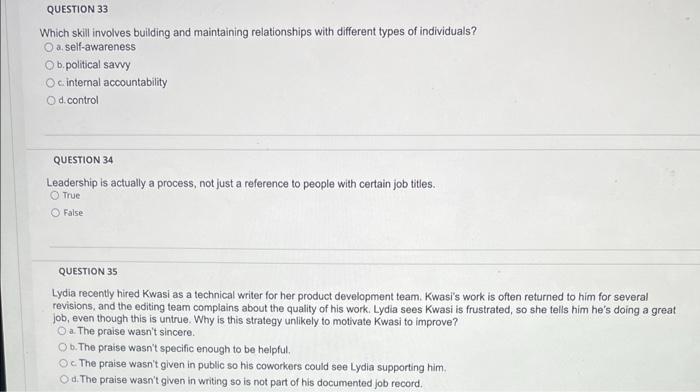 All 3 please!! Which skill involves building and