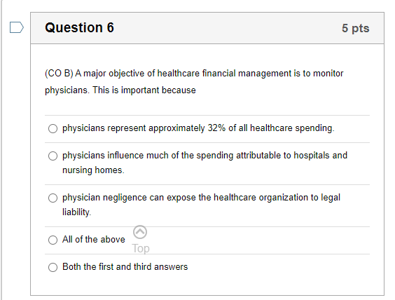 Question 1 5 pts (COG) This act protected