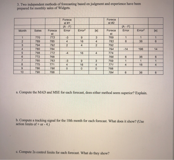 please answer all questions 3. Two independent