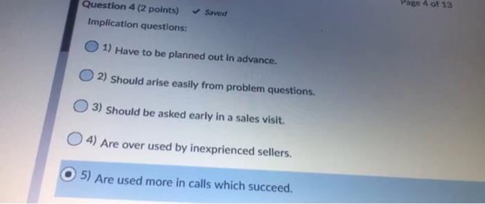Implication questions: O 1) Are used to amplify