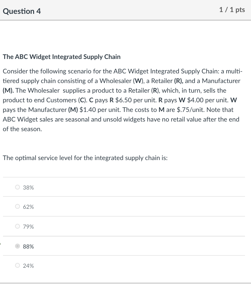 I know the correct answer but I need the