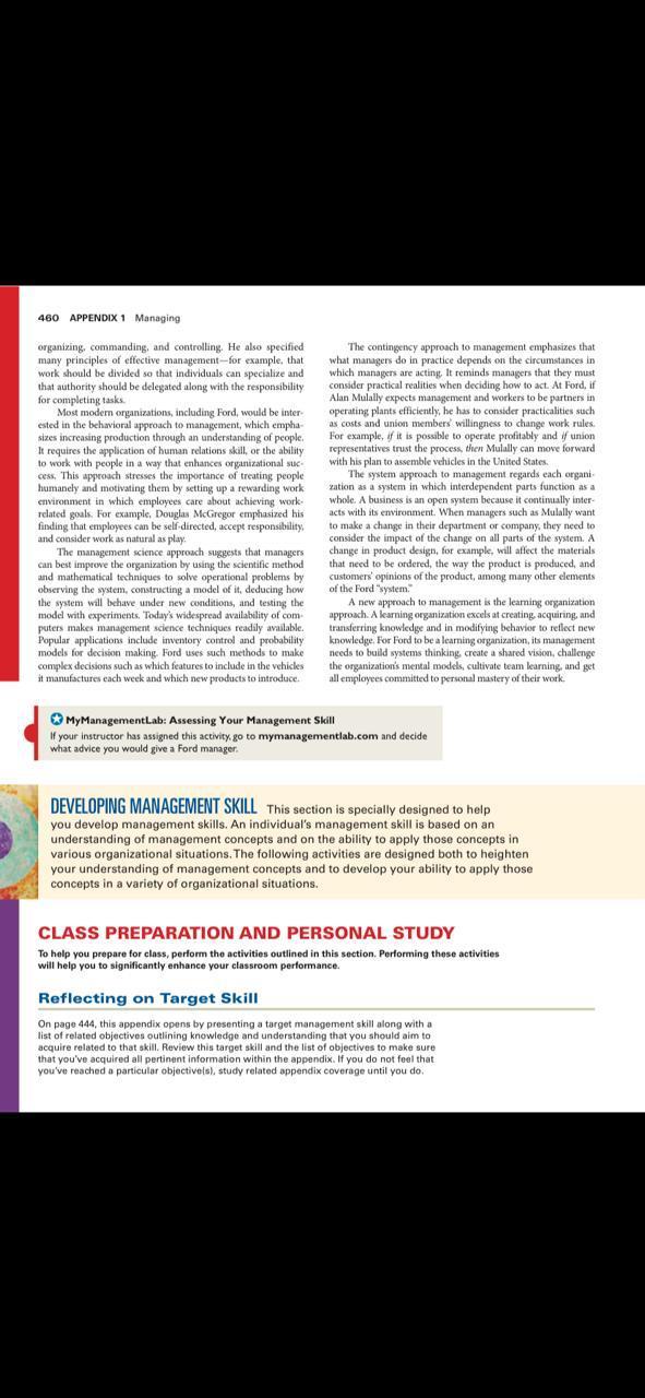 Question 6 CHALLENGE CASE E a new approach to