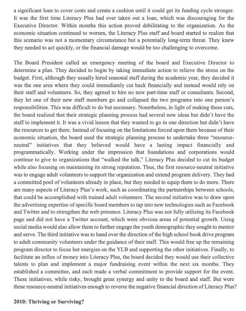 1. A SWOT analysis is a commonly used method to