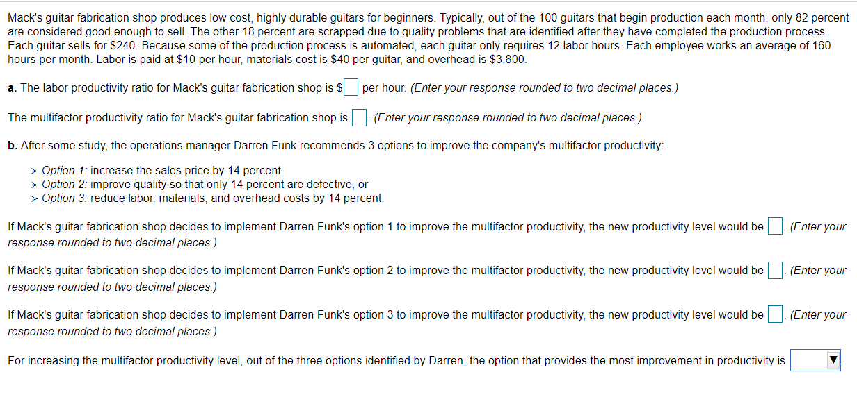 Mack's guitar fabrication shop produces low cost,
