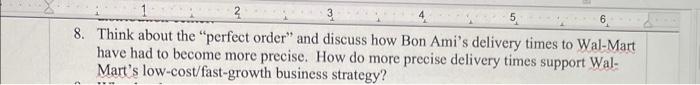 please answer question 8. Think about the