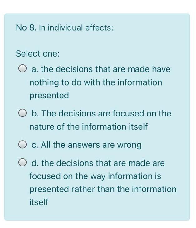 No 3. Duopoly means that: Select one: O a. 5