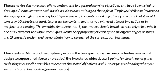 The scenario: You have been all the content and