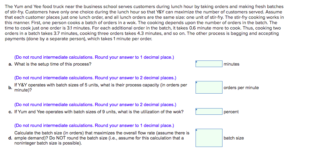 The Yum and Yee food truck near the business
