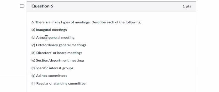hi guys the subject is manage meetings. thanks
